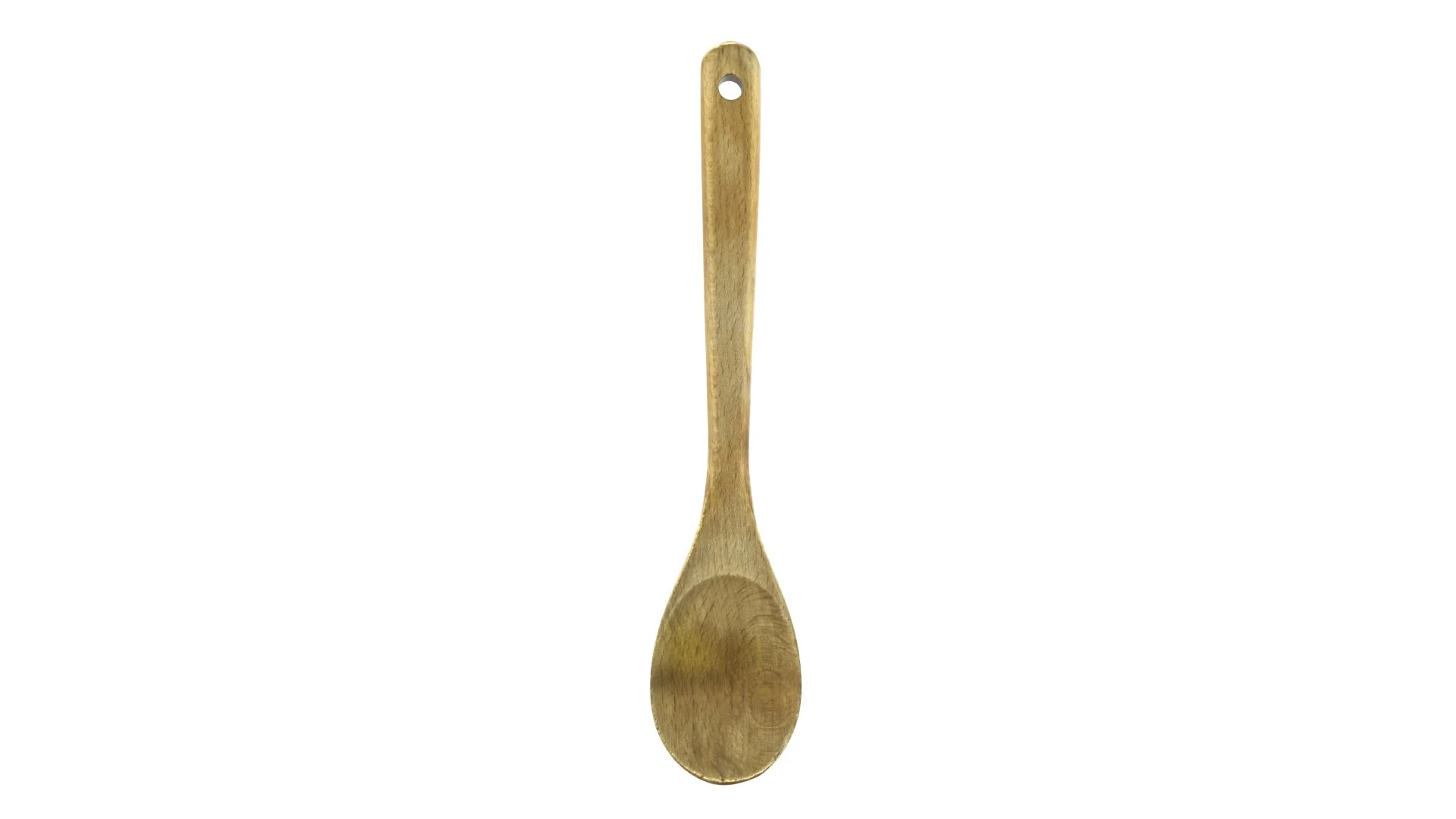 Photorealistic Wooden Spoon